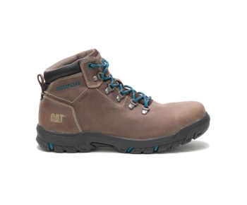 Caterpillar Kängor Sverige - Mae Steel Toe Waterproof Arbetsskor Dam Bruna NMT-694705